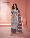 Raabta By Aashirwad Gulkand Organza Silk Wedding Wear Salwar Suits Wholesale Suppliers In India